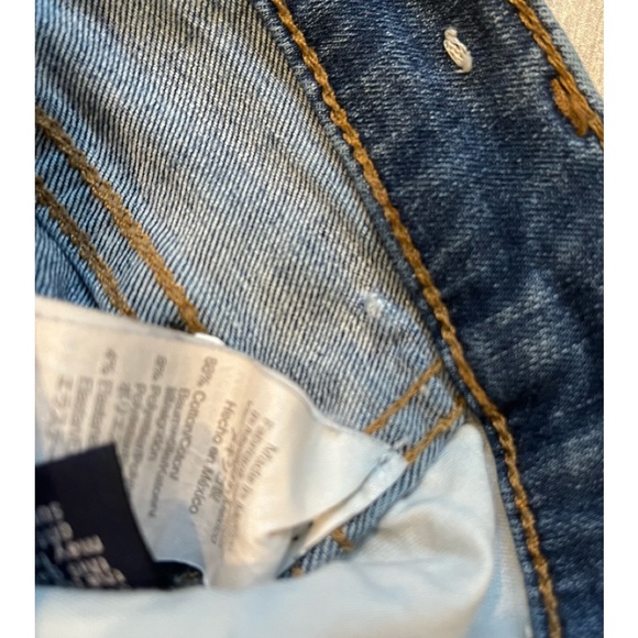 Madewell 10" High-Rise Skinny Jeans: Drop Step-Hem Edition, Sz 28 - Picture 14 of 15